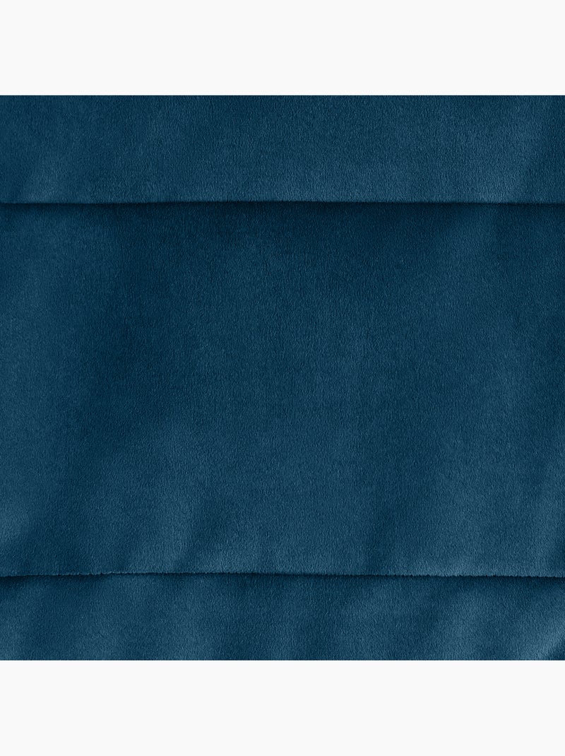 Puf sofá suelo kota de terciopelo mate - icon Azul marino - Kiabi