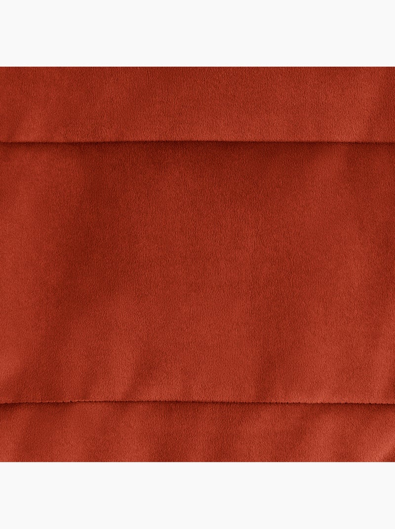Puf sofá suelo kota de terciopelo mate - icon Terracota - Kiabi