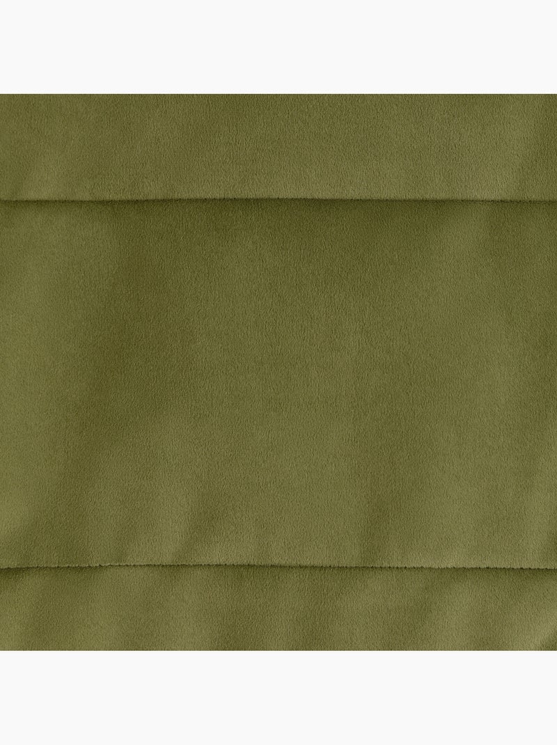 Puf sofá suelo kota de terciopelo mate - icon Verde oliva - Kiabi
