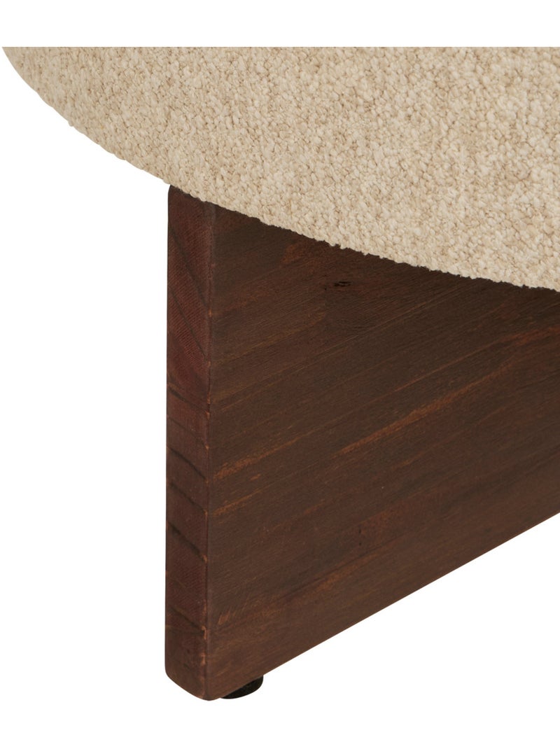 Puff de arcilla kayan Beige arcilla - Kiabi