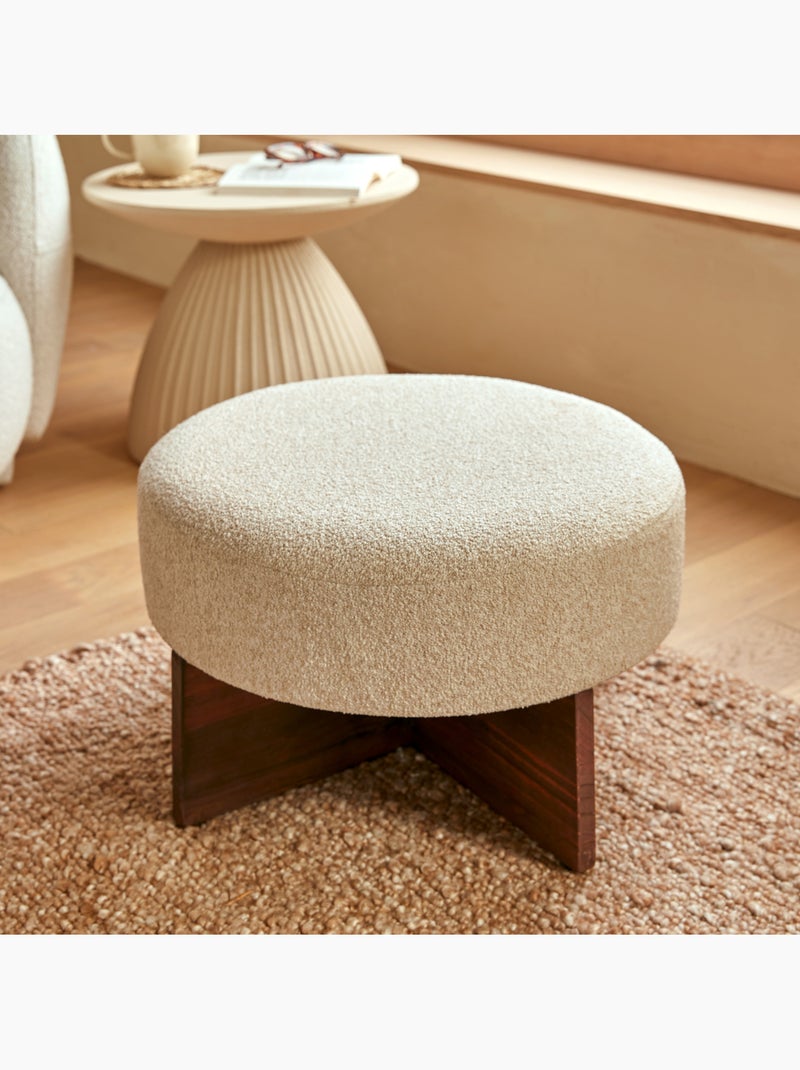 Puff de arcilla kayan Beige arcilla - Kiabi