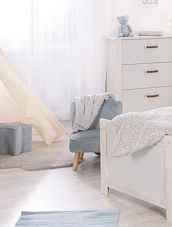 Puff estrella en terciopelo suave para niños - ROBA 'lil sofa'
