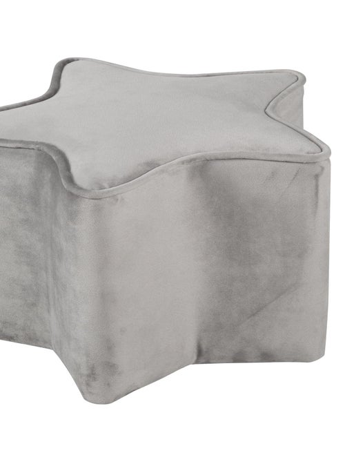 Puff estrella en terciopelo suave para niños - ROBA 'lil sofa' - Kiabi