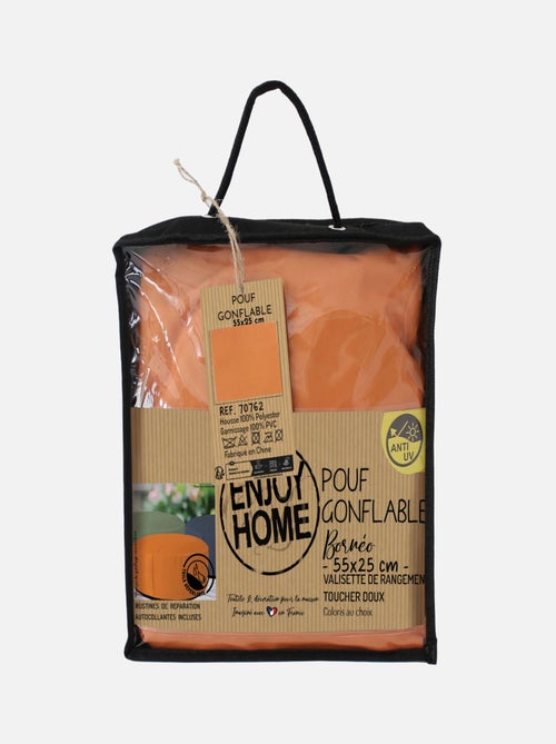 Puff hinchable para exteriores - Kiabi Puff hinchable para exteriores - Kiabi