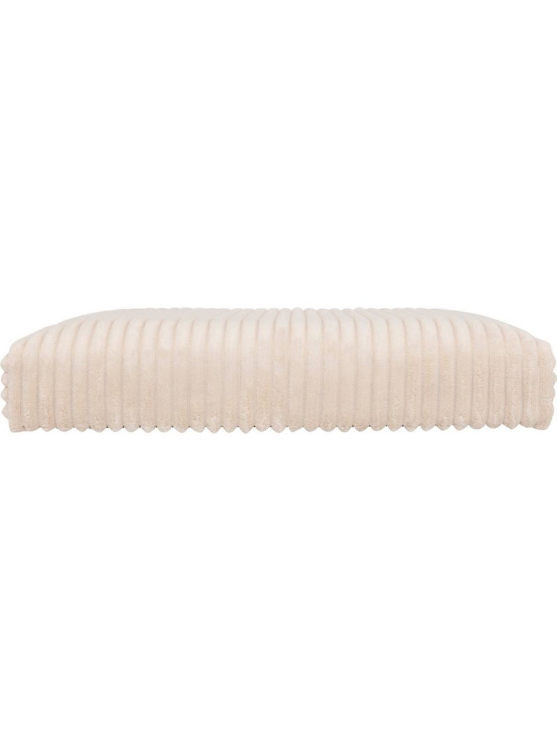 Puff plegable arum marfil 38x38cm Marfil - Kiabi