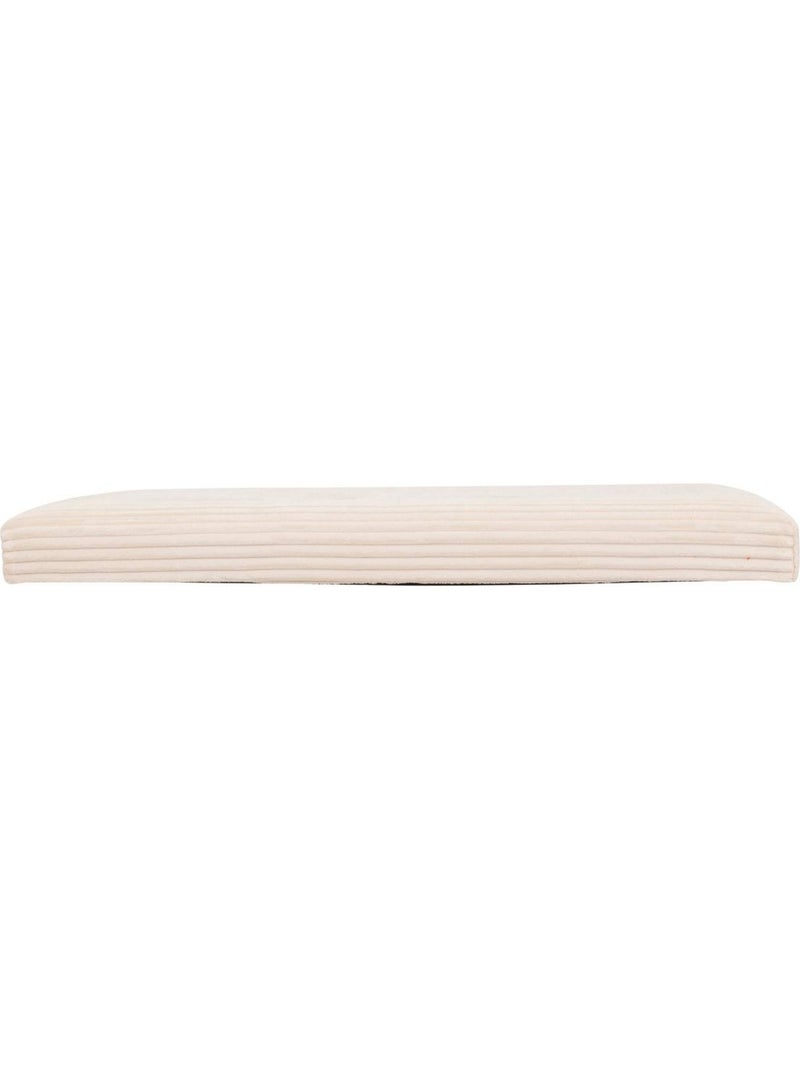 Puff plegable arum marfil 76x38cm Marfil - Kiabi