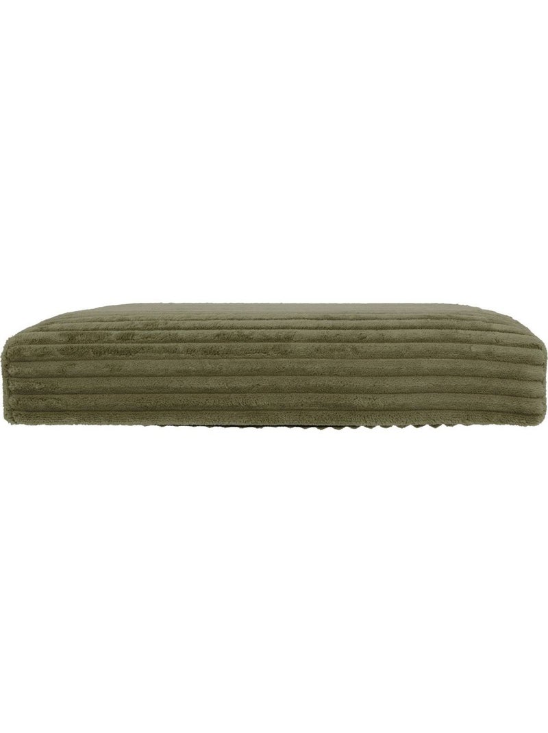 Puff plegable arum verde caqui 38x38cm Caqui - Kiabi
