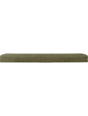 Puff plegable arum verde caqui 76x38cm