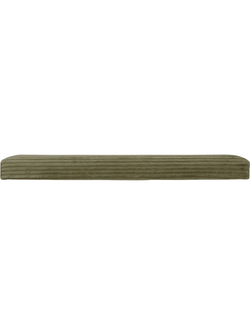 Puff plegable arum verde caqui 76x38cm Caqui - Kiabi