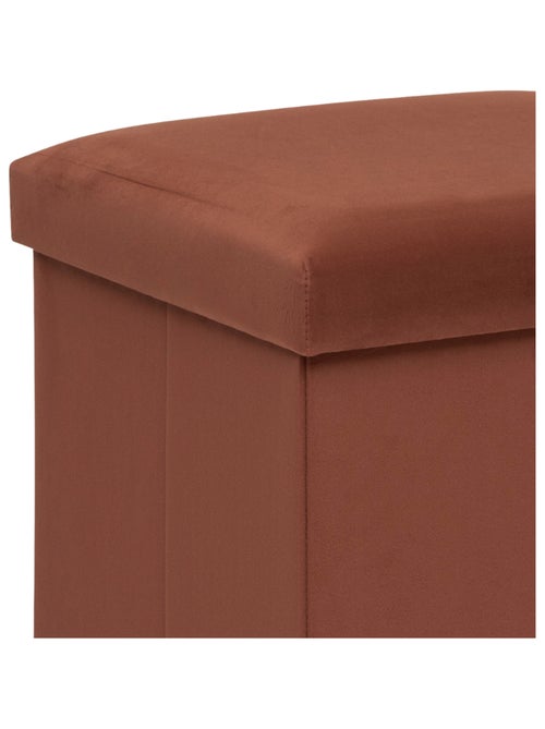 Puff plegable con almacenamiento - Kiabi Puff plegable con almacenamiento - Kiabi