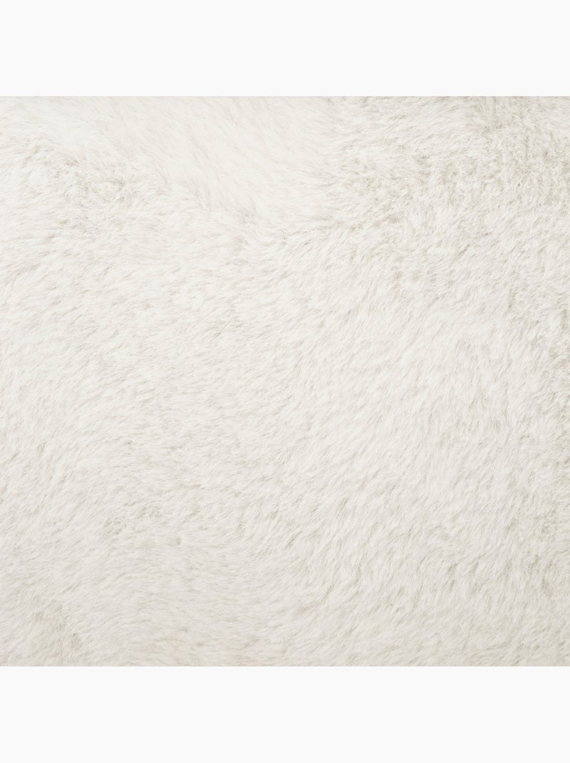 Puff plegable ezzio piel blanco Blanco - Kiabi
