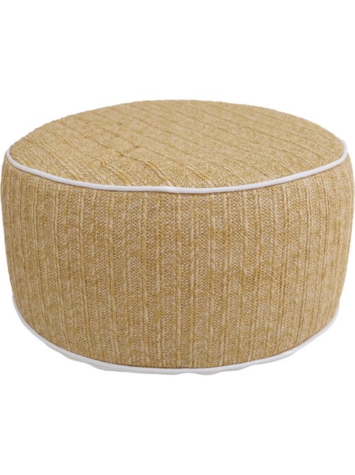 Puff redondo hinchable para exterior FORMENTERA - Kiabi