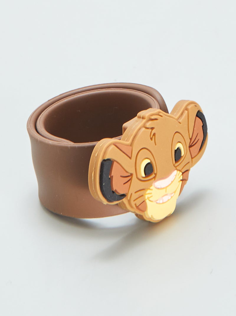 Pulsera clap 'Disney' 'Simba' MARRON - Kiabi