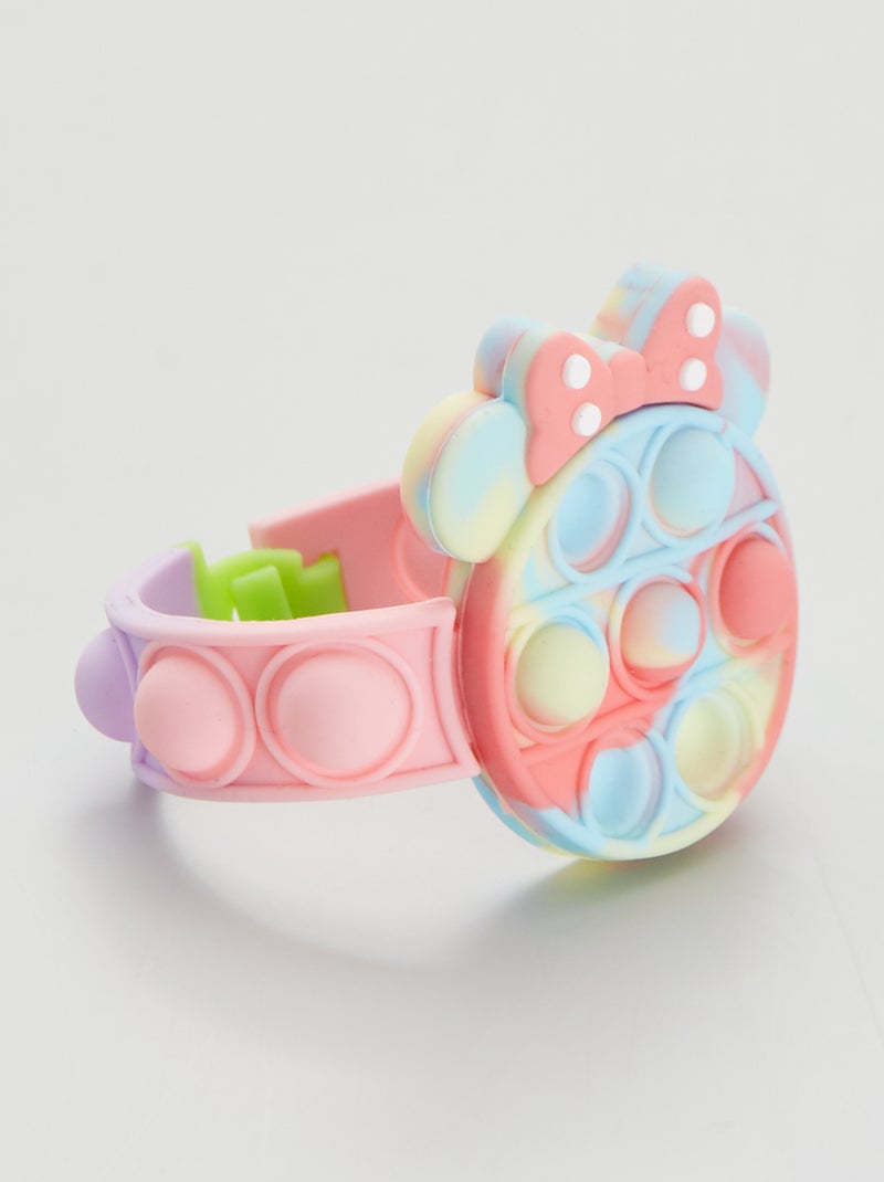 Pulsera clap pop it 'Minnie' multicolor - Kiabi