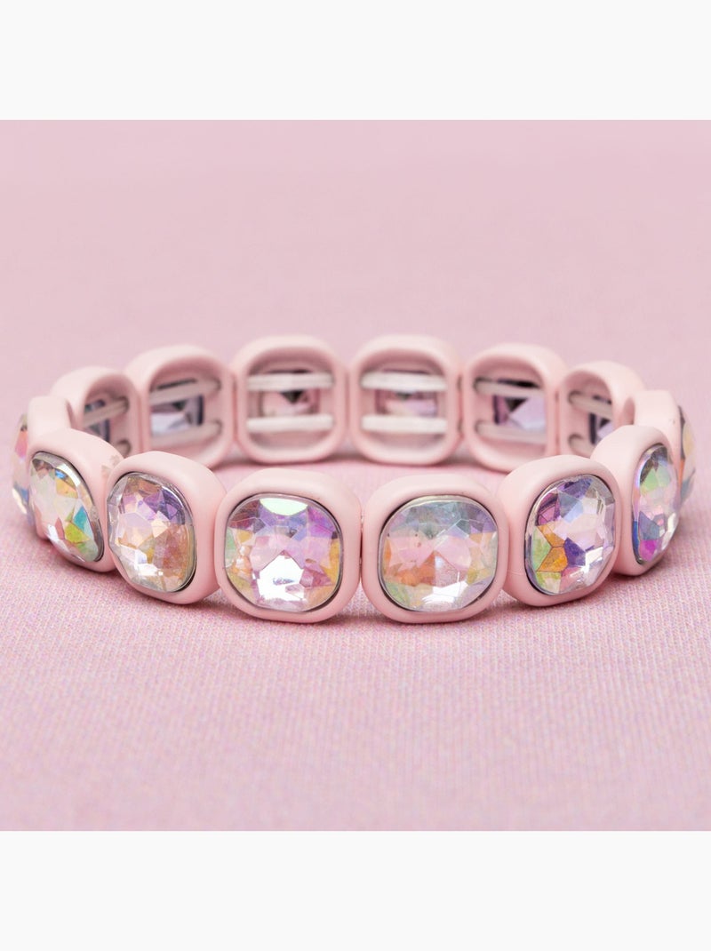 Pulsera de piedras brillantes | Great Pretenders Rosa - Kiabi