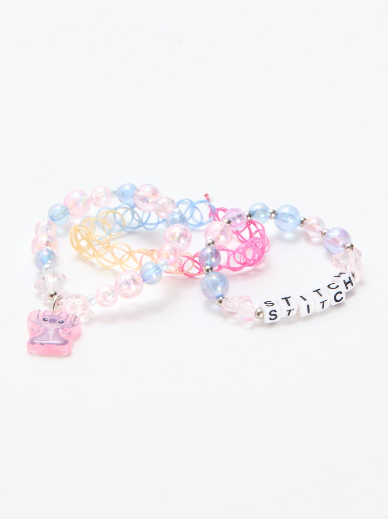 Pulsera elástica 'Stitch' 'Disney' Beige - Kiabi
