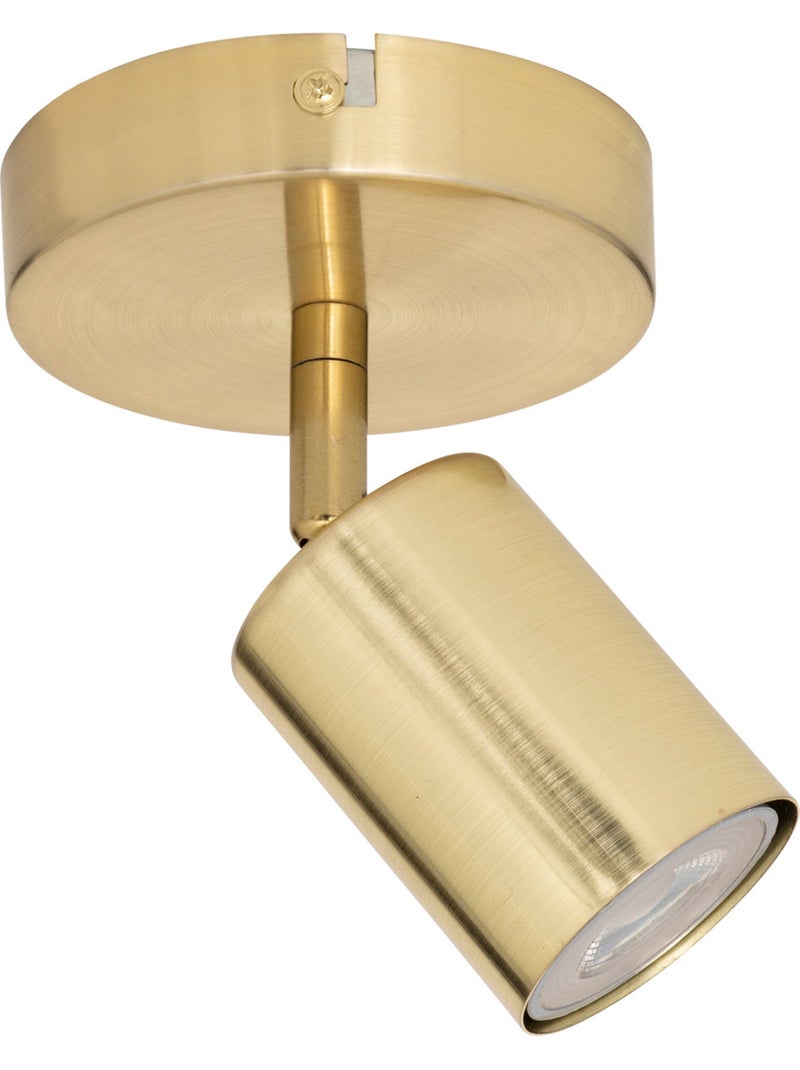 Punto de pared ajustable compatible con techo Dorado - Kiabi