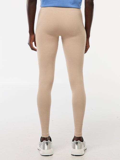 Punto elástico de canalé sin costuras - Kiabi