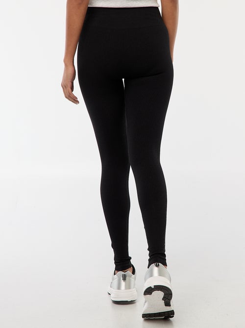 Punto elástico de canalé sin costuras - Kiabi