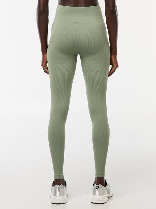 Punto elástico de canalé sin costuras - Kiabi