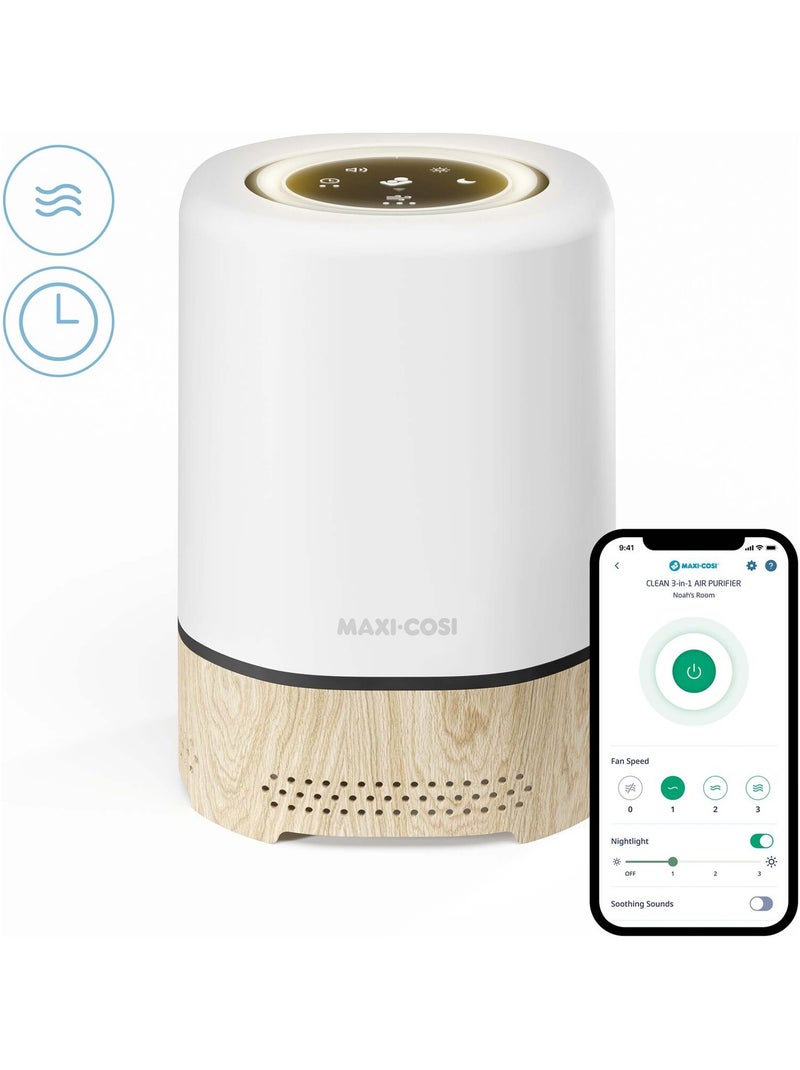 Purificador de aire Clean 3 en 1 Blanco - Kiabi