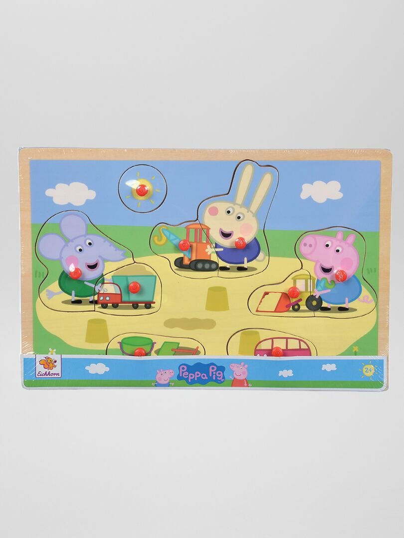 Puzzle 'Peppa Pig' - 9 piezas amarillo - Kiabi