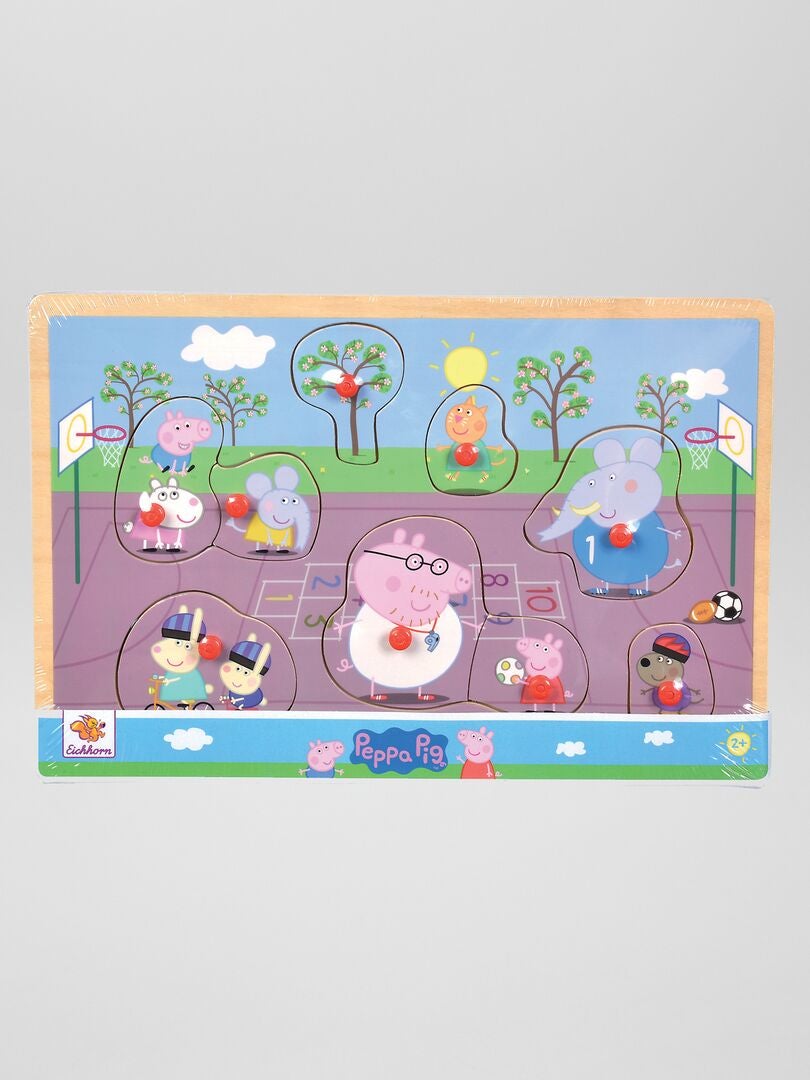 Puzzle 'Peppa Pig' - 9 piezas rosa - Kiabi