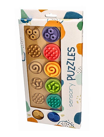 Puzzle sensorial silicona bebé | SEVIRA KIDS