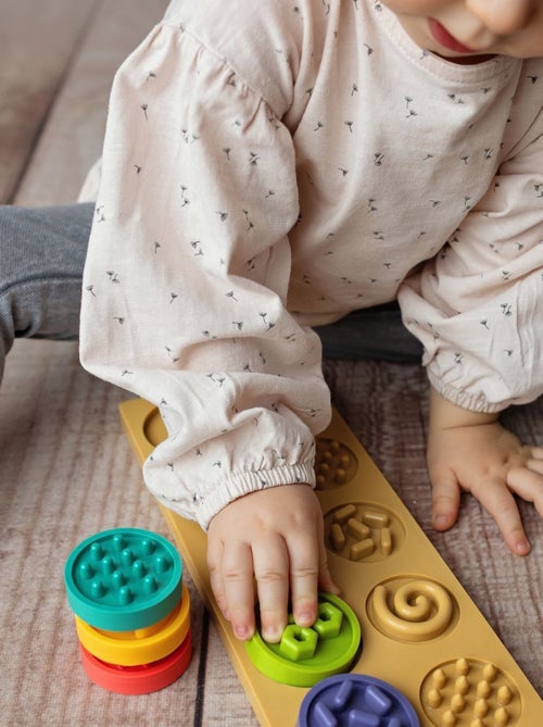 Puzzle sensorial silicona bebé | SEVIRA KIDS - Kiabi