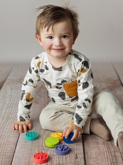 Puzzle sensorial silicona bebé | SEVIRA KIDS - Kiabi