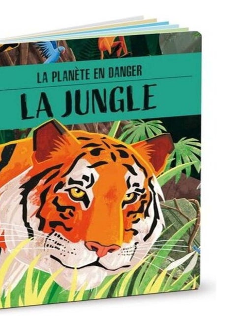 Puzzle y libro - el planeta en peligro - la jungla | Sassi Junior - Kiabi