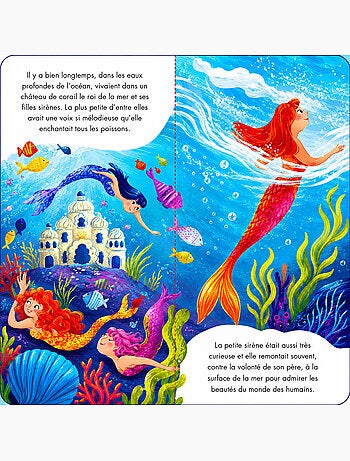 Puzzle y libro infantil la sirenita | Sassi Junior