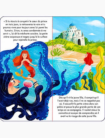 Puzzle y libro infantil la sirenita | Sassi Junior