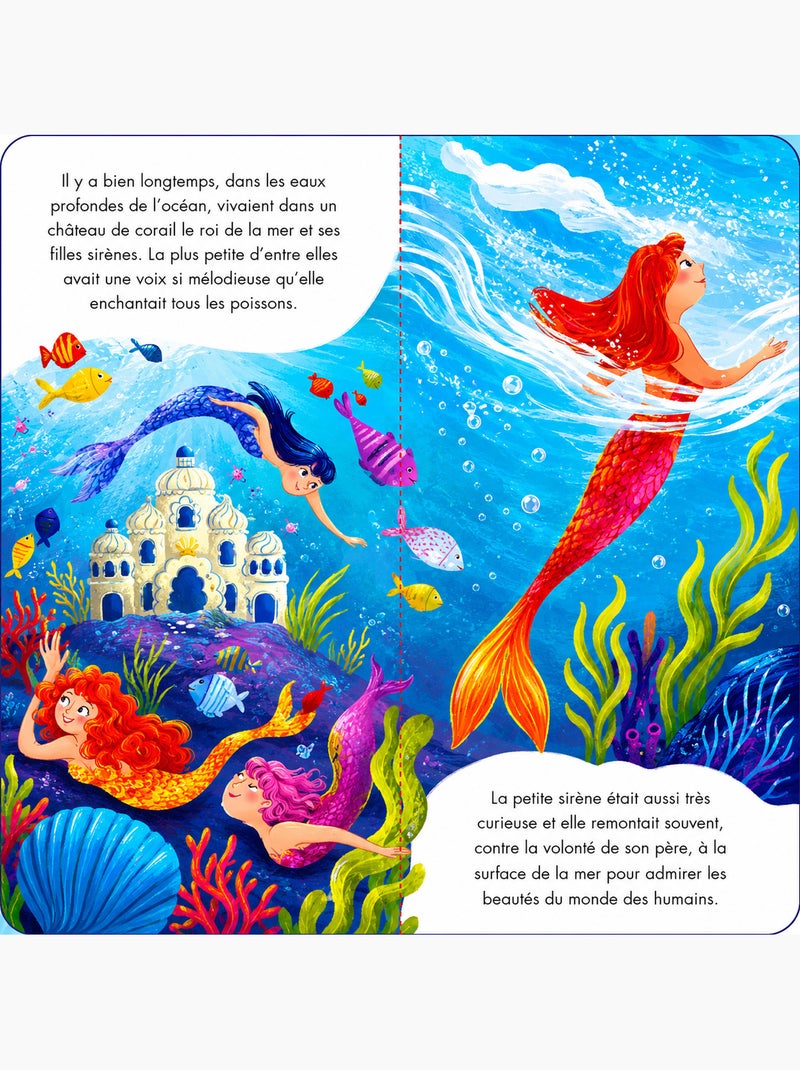 Puzzle y libro infantil la sirenita | Sassi Junior N/D - Kiabi