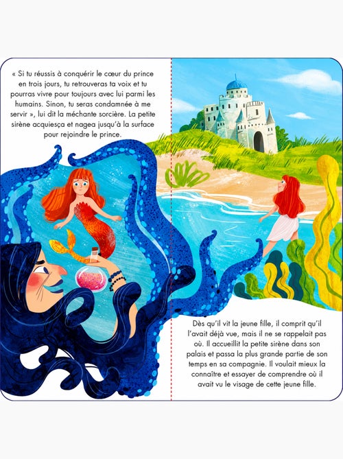 Puzzle y libro infantil la sirenita | Sassi Junior - Kiabi