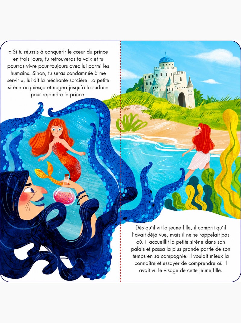 Puzzle y libro infantil la sirenita | Sassi Junior N/D - Kiabi