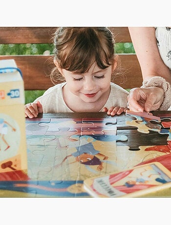 Puzzle y libro infantil pinocho | Sassi Junior