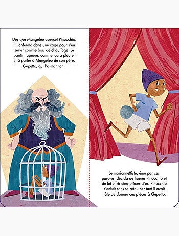 Puzzle y libro infantil pinocho | Sassi Junior