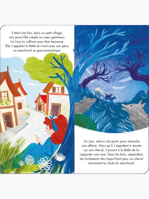 Puzzle y libro la bella y la bestia | Sassi Junior - Kiabi