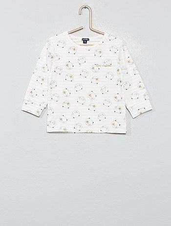 Pyjama 'gato' detalle brillante - Kiabi