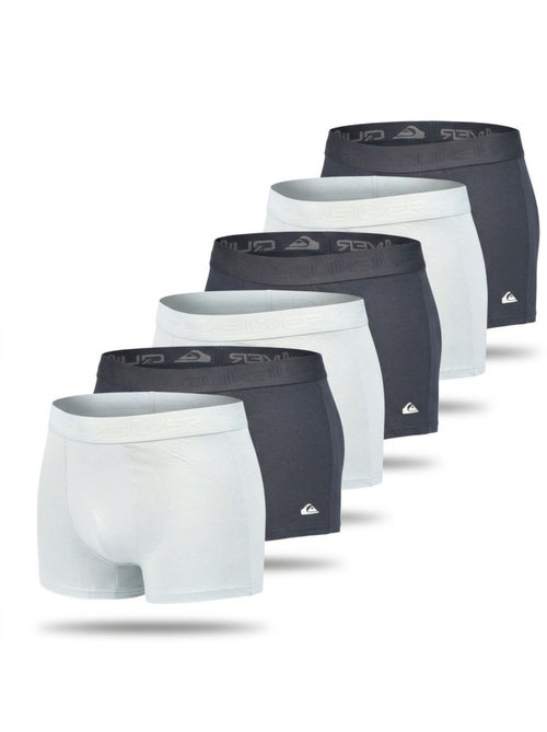 Quiksilver Pack de 6 Boxers Hombre Algodón Stretch Logo - Kiabi