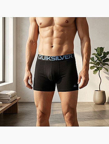 Quiksilver Pack de 6 Boxers Hombre Algodón Stretch Logo
