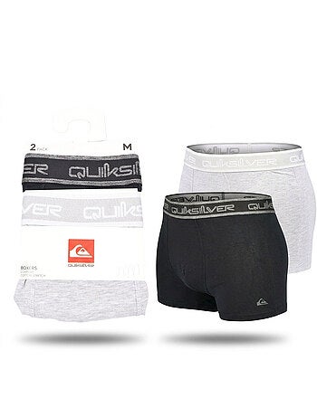 Quiksilver Pack de 6 Boxers Hombre Algodón Stretch Logo