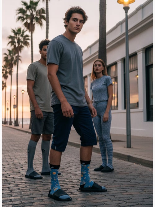 Quiksilver Pack de calcetines para hombre Crew LONG Lifestyle Pack de 2 pares - Kiabi