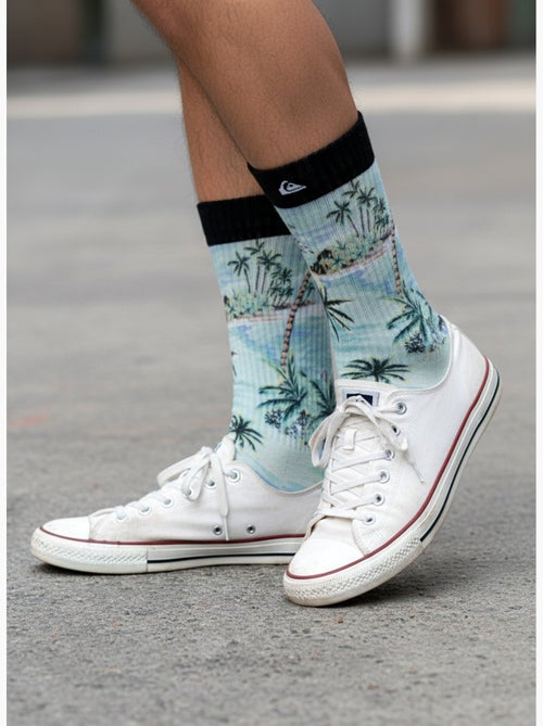 Quiksilver Pack de calcetines para hombre Crew LONG Lifestyle Pack de 2 pares - Kiabi