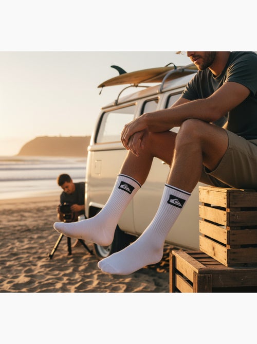 Quiksilver Pack de calcetines para hombre Crew Lote de 6 pares Regular Lifestyle - Kiabi