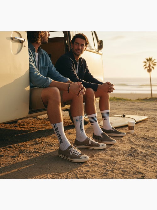 Quiksilver Pack de calcetines para hombre Crew Lote de 6 pares Regular Lifestyle - Kiabi