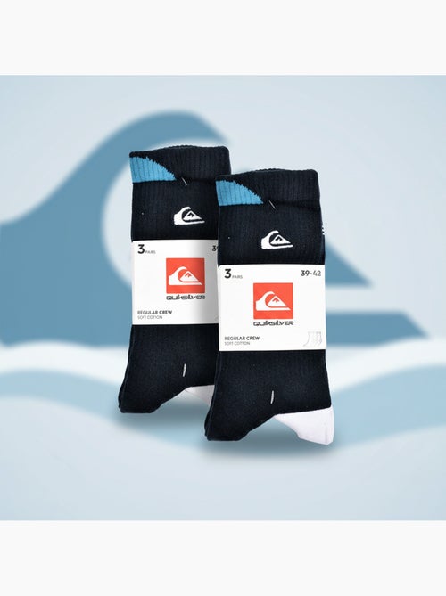 Quiksilver Pack de calcetines para hombre Crew Lote de 6 pares Regular Lifestyle - Kiabi