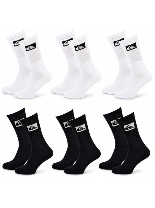 Quiksilver Pack de calcetines para hombre Crew Lote de 6 pares Sport Cushioned - Kiabi