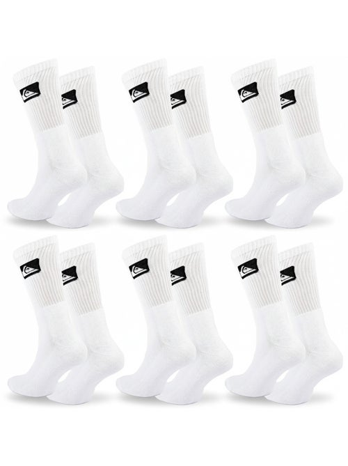 Quiksilver Pack de calcetines para hombre Crew Lote de 6 pares Sport Cushioned - Kiabi